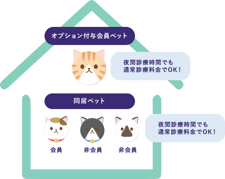 夜間オプションサービスのご案内